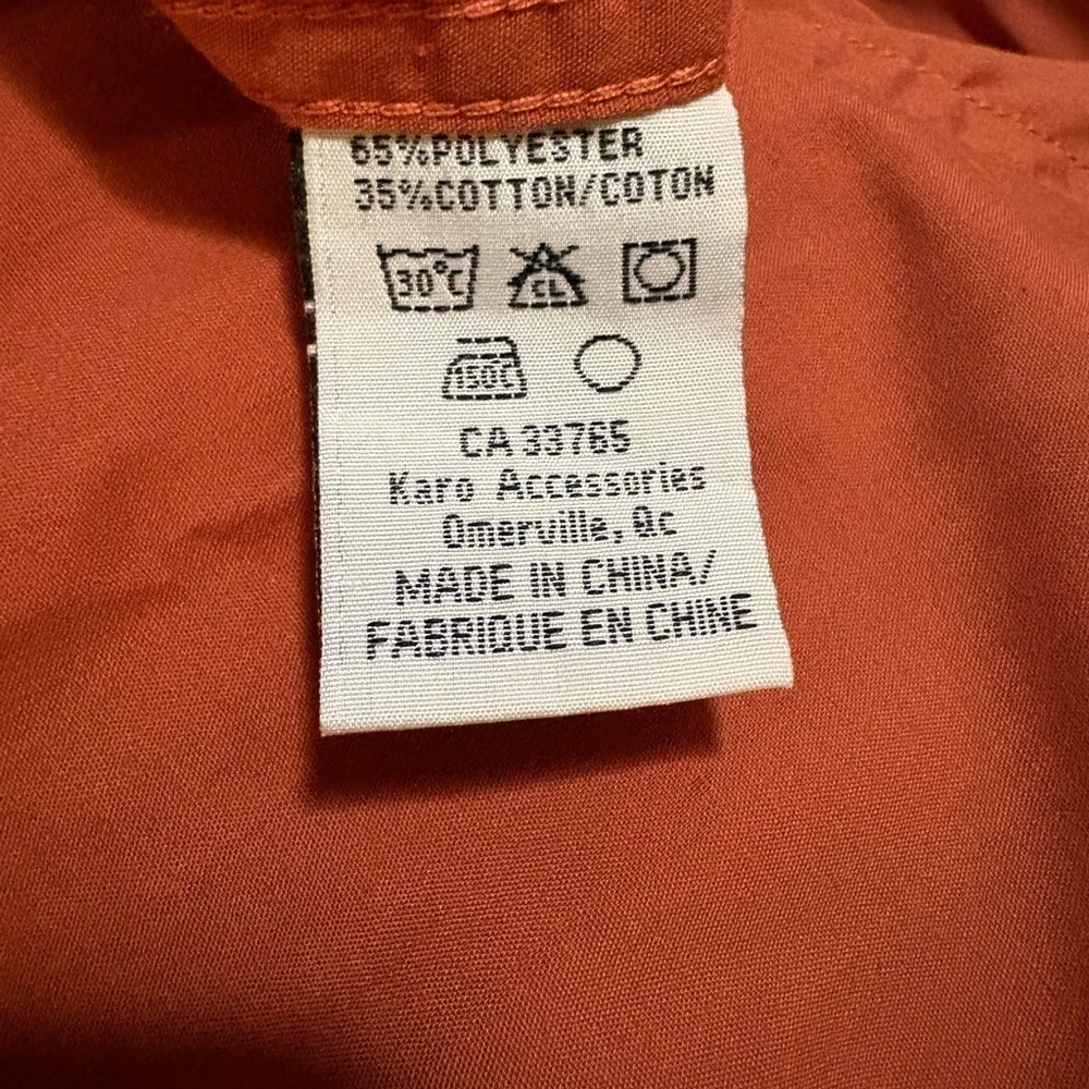 2 for 20$ - Armando Orange Dress Shirt - Size XL - Neck 17.5 - Picture 6 of 6